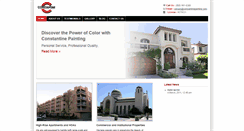 Desktop Screenshot of constantinepainting.com